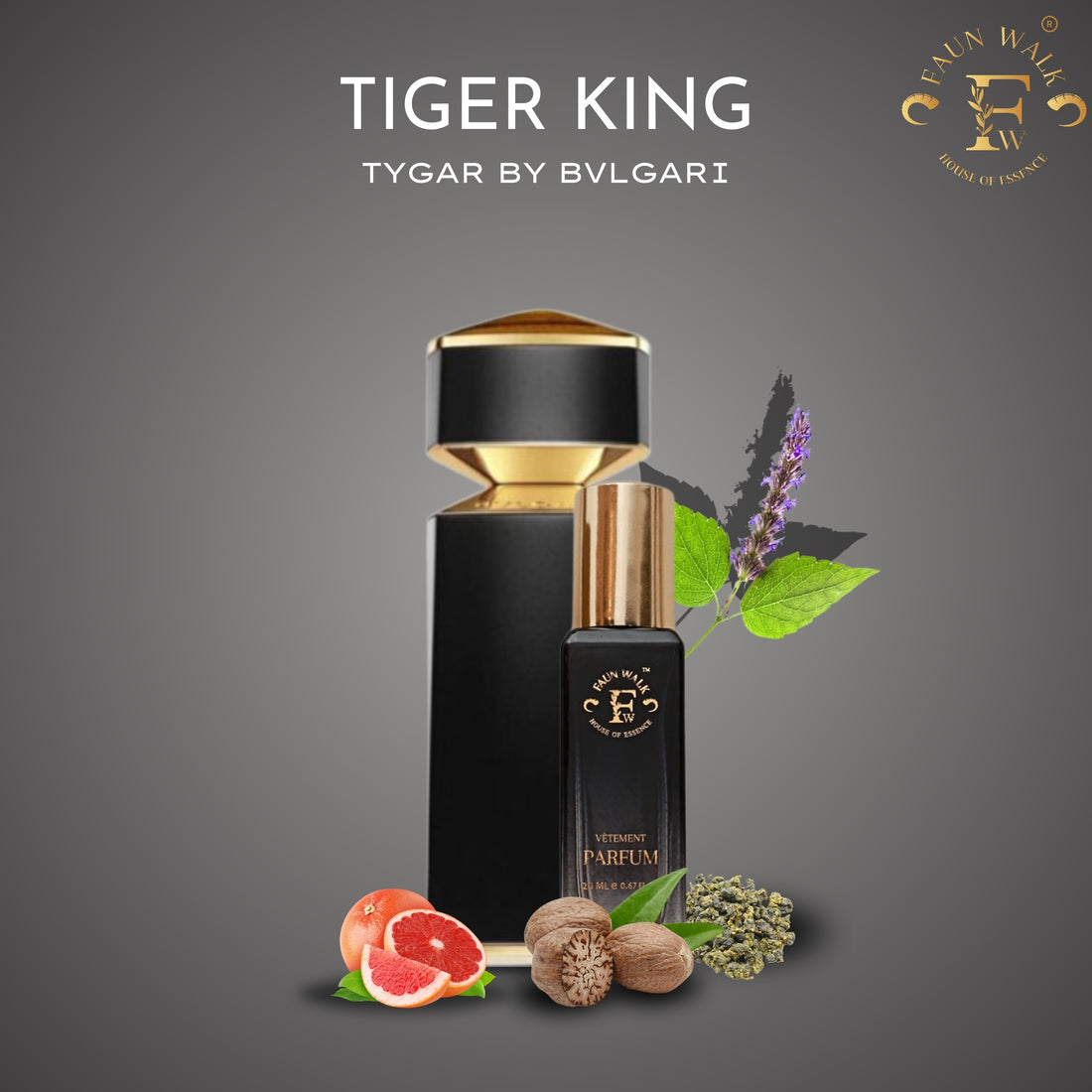 TIGER KING (SIMILAR TO TYGAR BY BVLGARI)