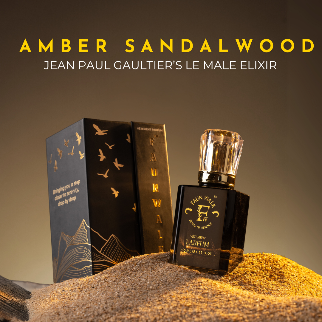 AMBER SANDALWOOD (LE MALE ELIXER BY JEAN PAUL GAULTIER)