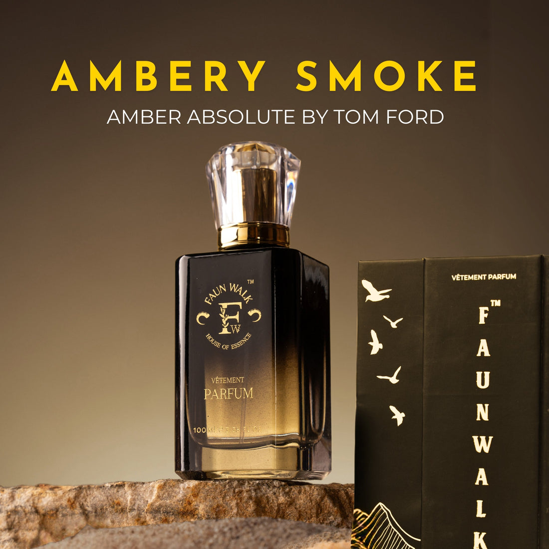 AMBERY SMOKE (SIMILAR TO AMBER ABSOLUTE BY TOM FORD) - Faun Walk