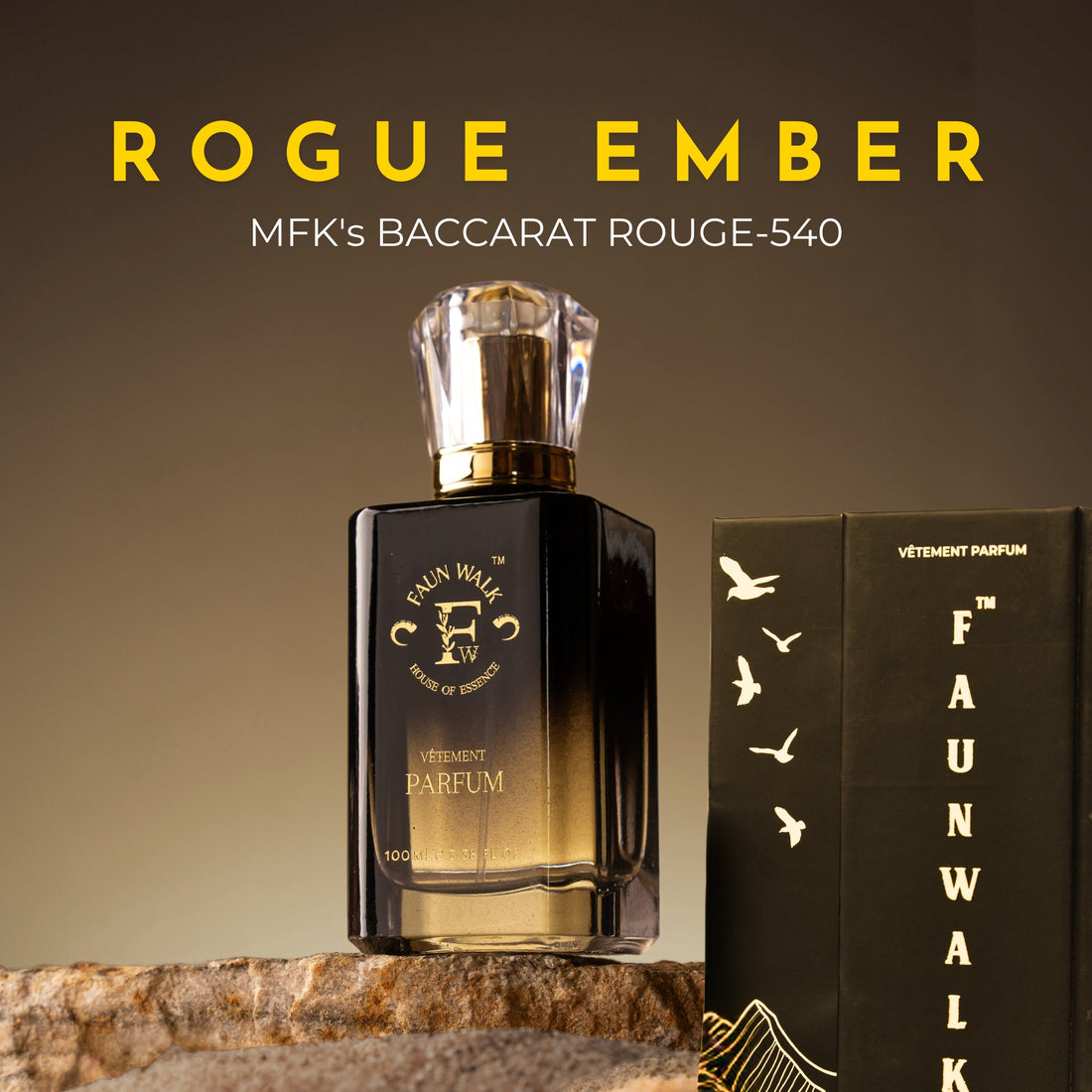 ROGUE EMBER (SIMILAR TO MFK's BACCARAT ROUGE - 540) - Faun Walk