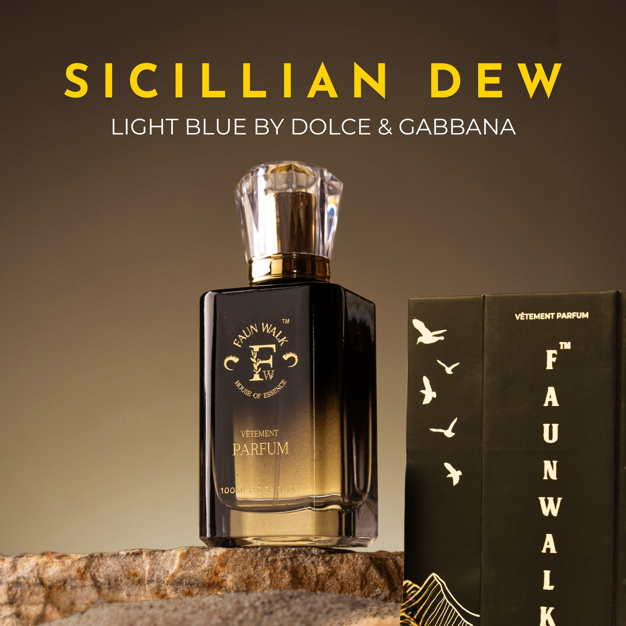 SICILLIAN DEW (SIMILAR TO LIGHT BLUE BY DOLCE & GABBANA) - Faun Walk