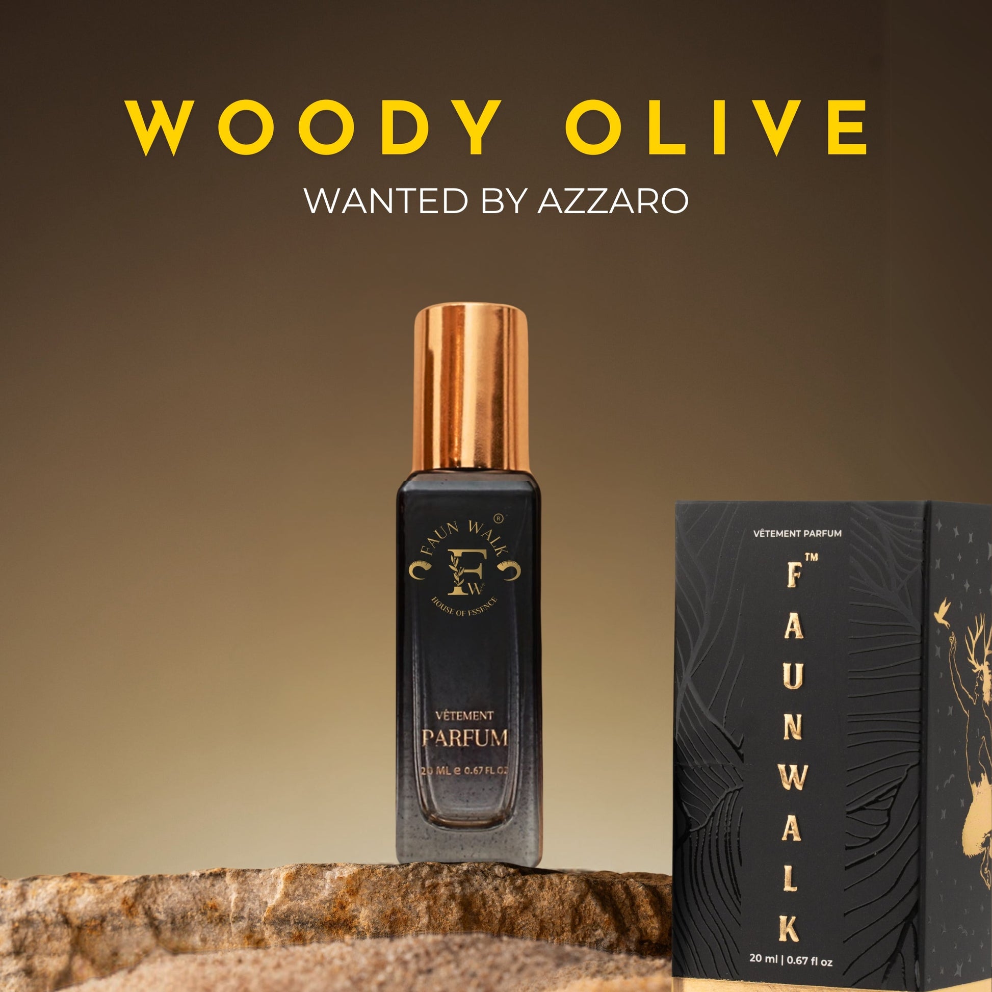WOODY OLIVE (SIMILAR TO WANTED BY AZZARO) - Faun Walk